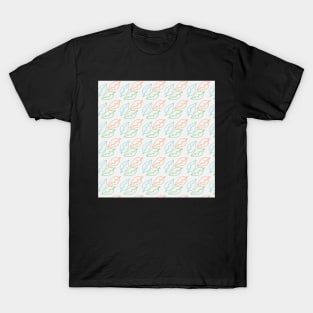 Leafs with pastel colors T-Shirt